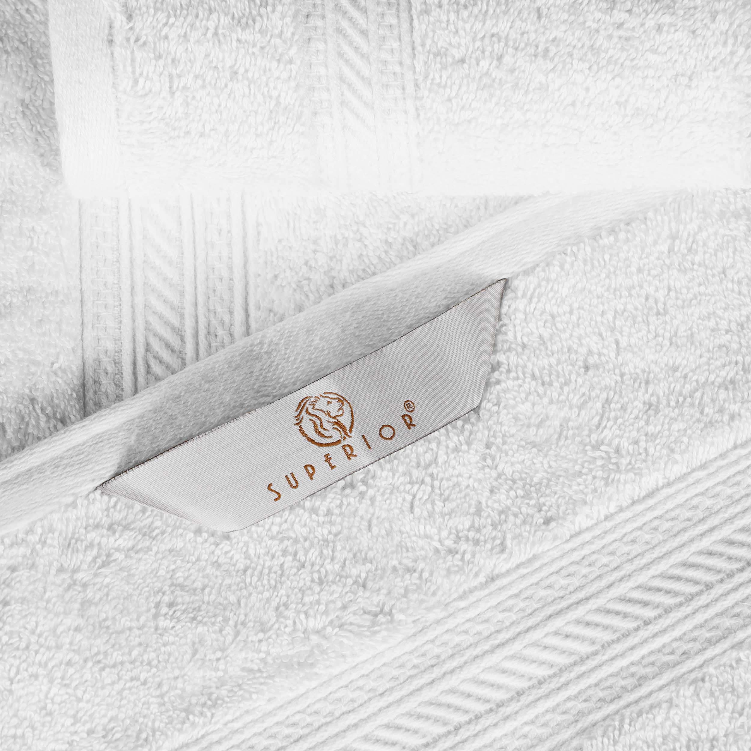 Atlas Cotton Plush Heavyweight Luxury Face Towel Washcloth Set of 12 - Omnigoodsstore