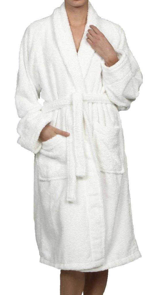 Cotton Ultra Soft Terry Adult Unisex Lightweight Luxury Bathrobe - Omnigoodsstore