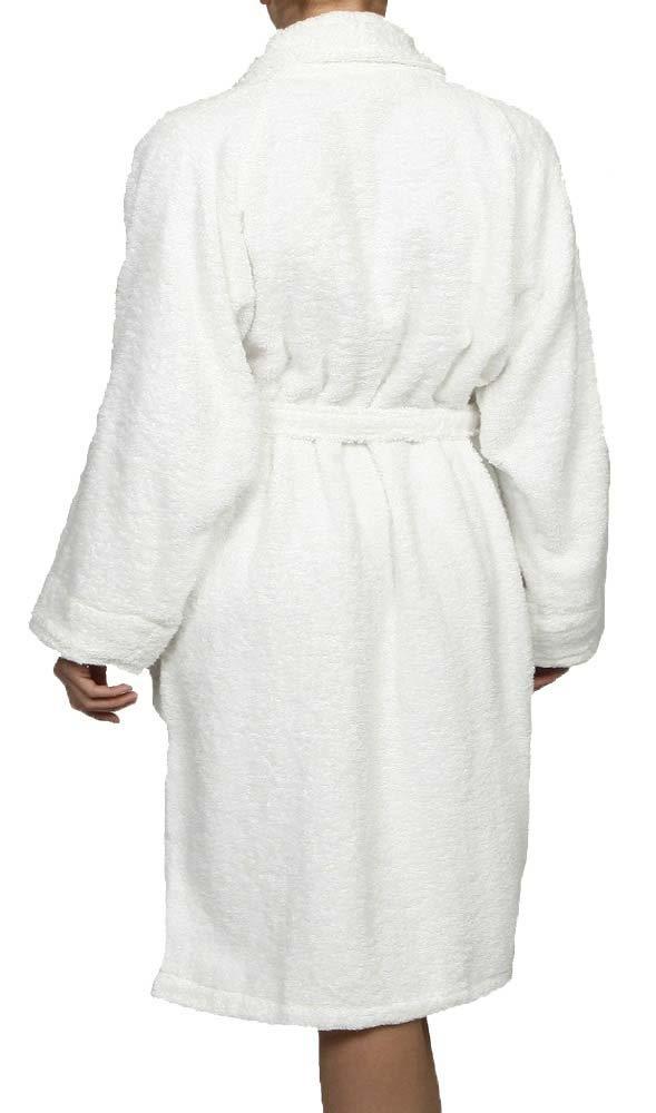 Cotton Ultra Soft Terry Adult Unisex Lightweight Luxury Bathrobe - Omnigoodsstore