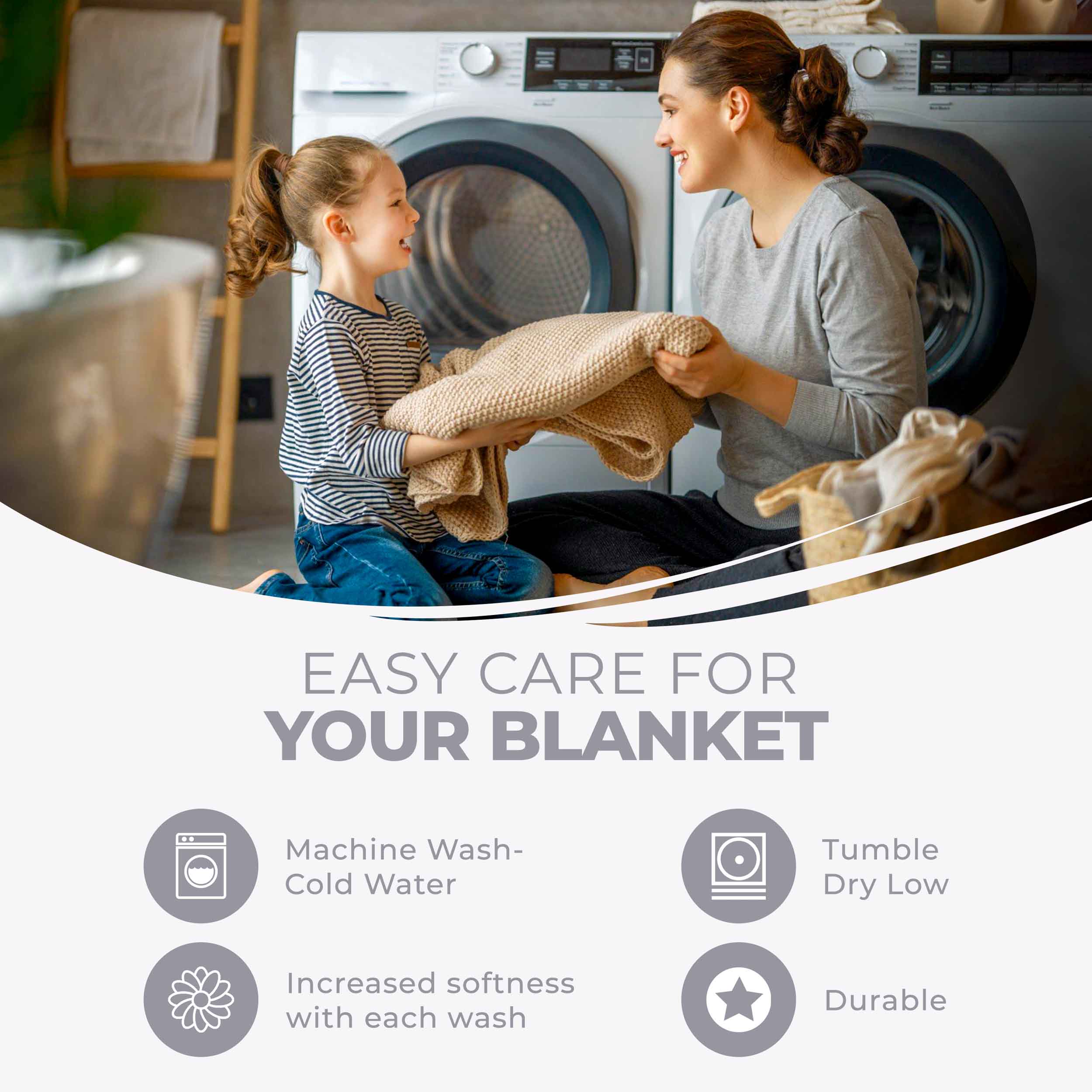 Cotton All Season Diamond Bed Blanket & Sofa Throw - Omnigoodsstore