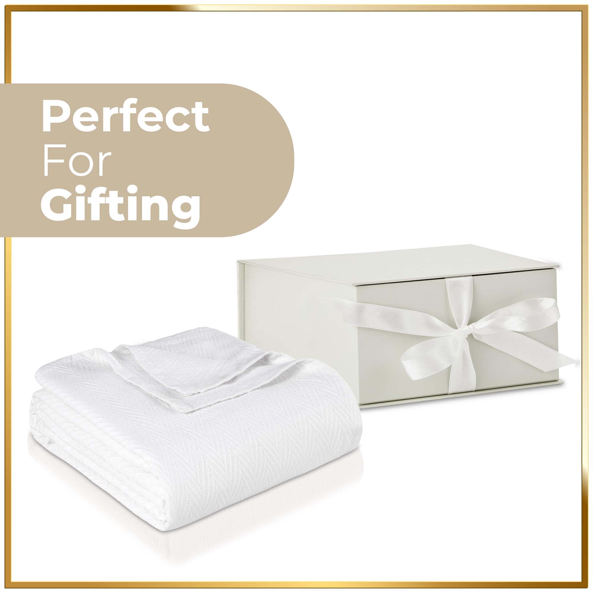 All-Season Chevron Cotton Bed Blanket & Sofa Throw - Omnigoodsstore