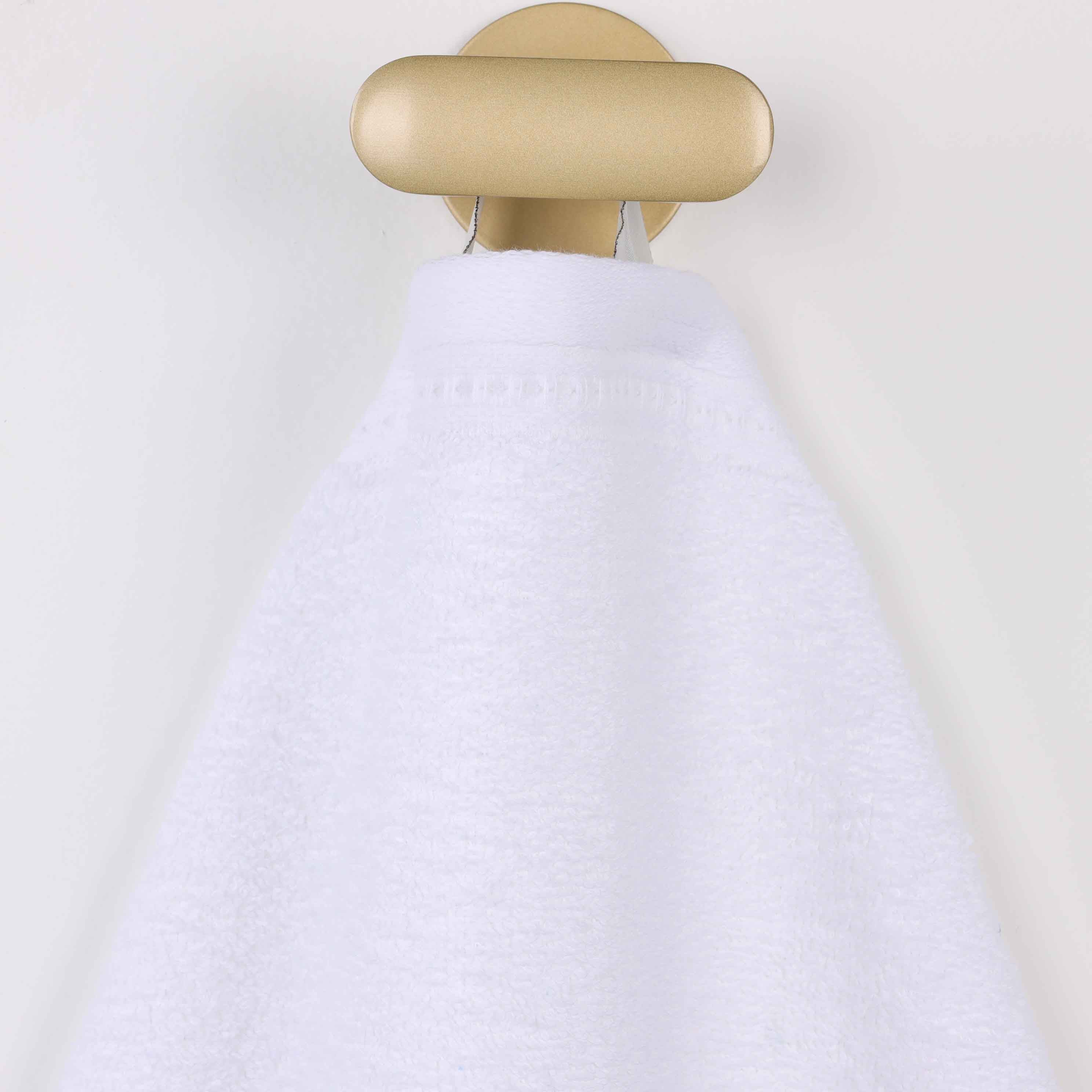 Honeycomb Textured Waffle Border Luxury Cotton Face Towels, Set of 12 - Omnigoodsstore