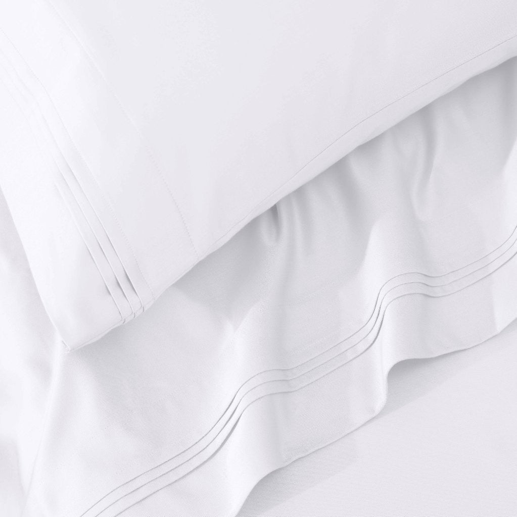 1000 Thread Count Egyptian Cotton Bed Sheet Set Olympic Queen - Omnigoodsstore