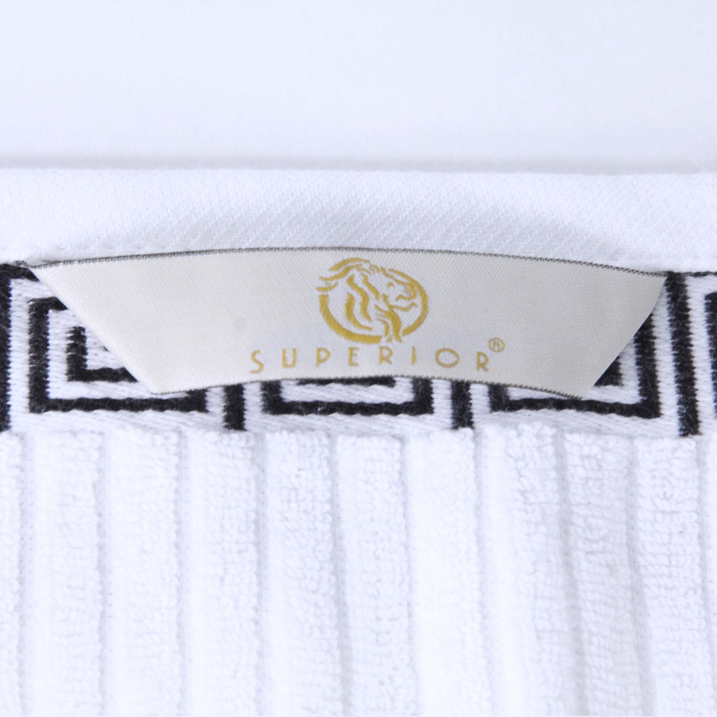 Athens Cotton Greek Scroll and Floral 6-Piece Assorted Towel Set - Omnigoodsstore