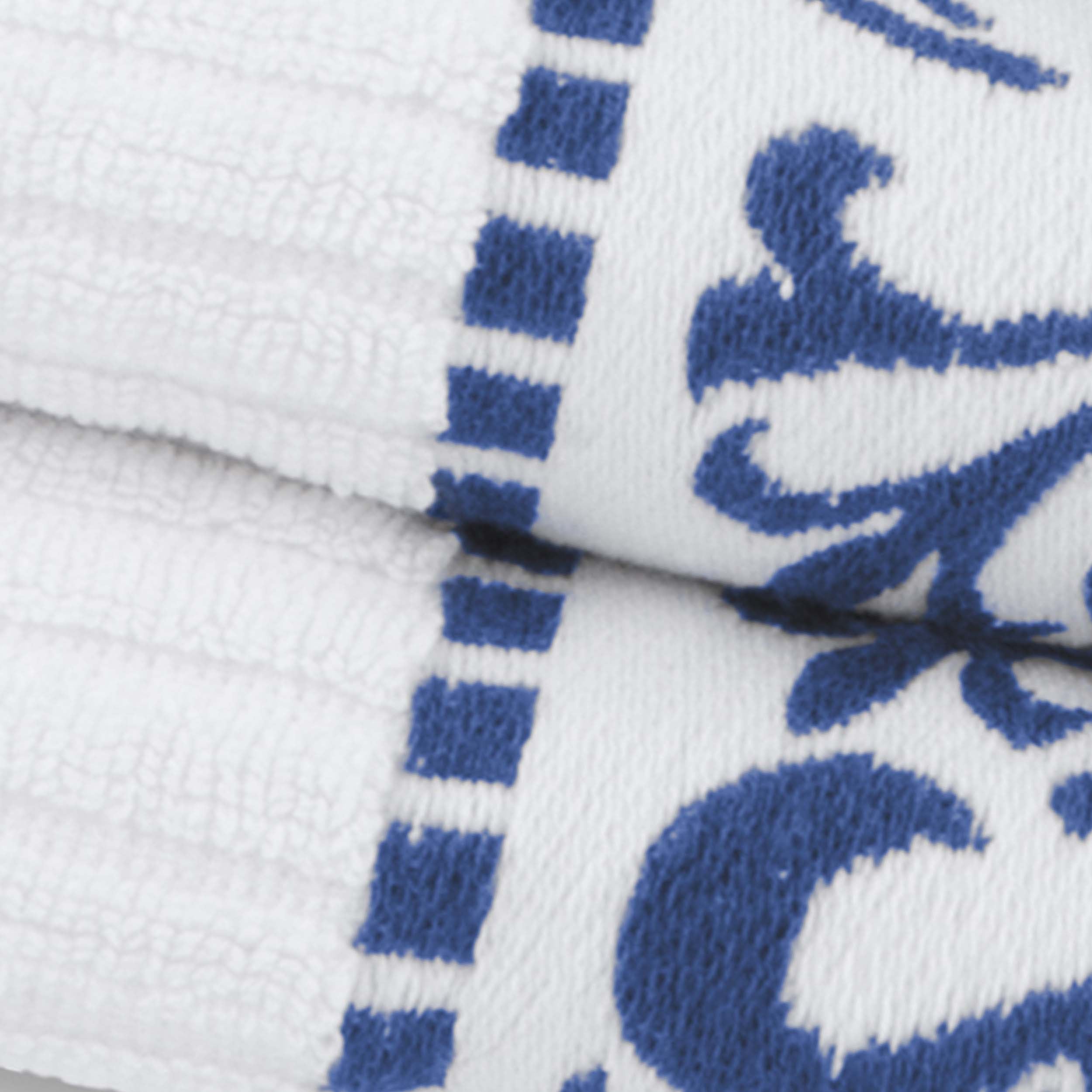 Athens Cotton Greek Scroll and Floral 6-Piece Assorted Towel Set - Omnigoodsstore