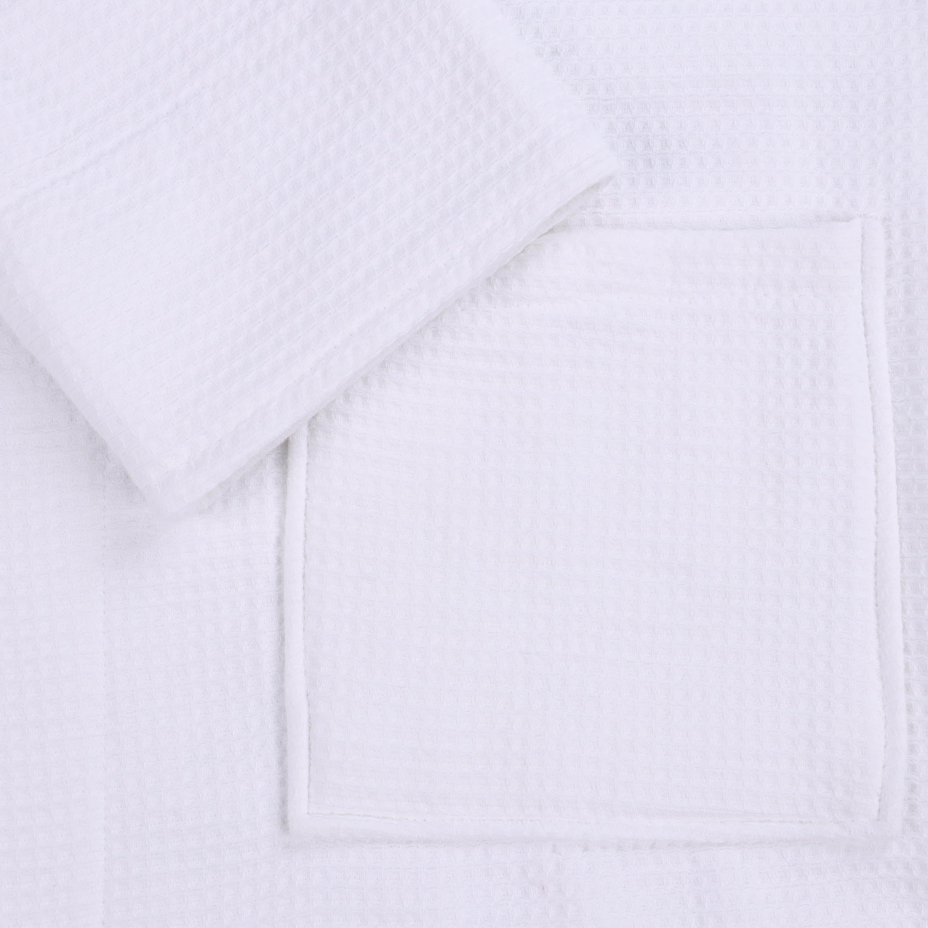 Waffle Weave Cotton Soft Lightweight Oversized Unisex Adult Bath Robe - Omnigoodsstore