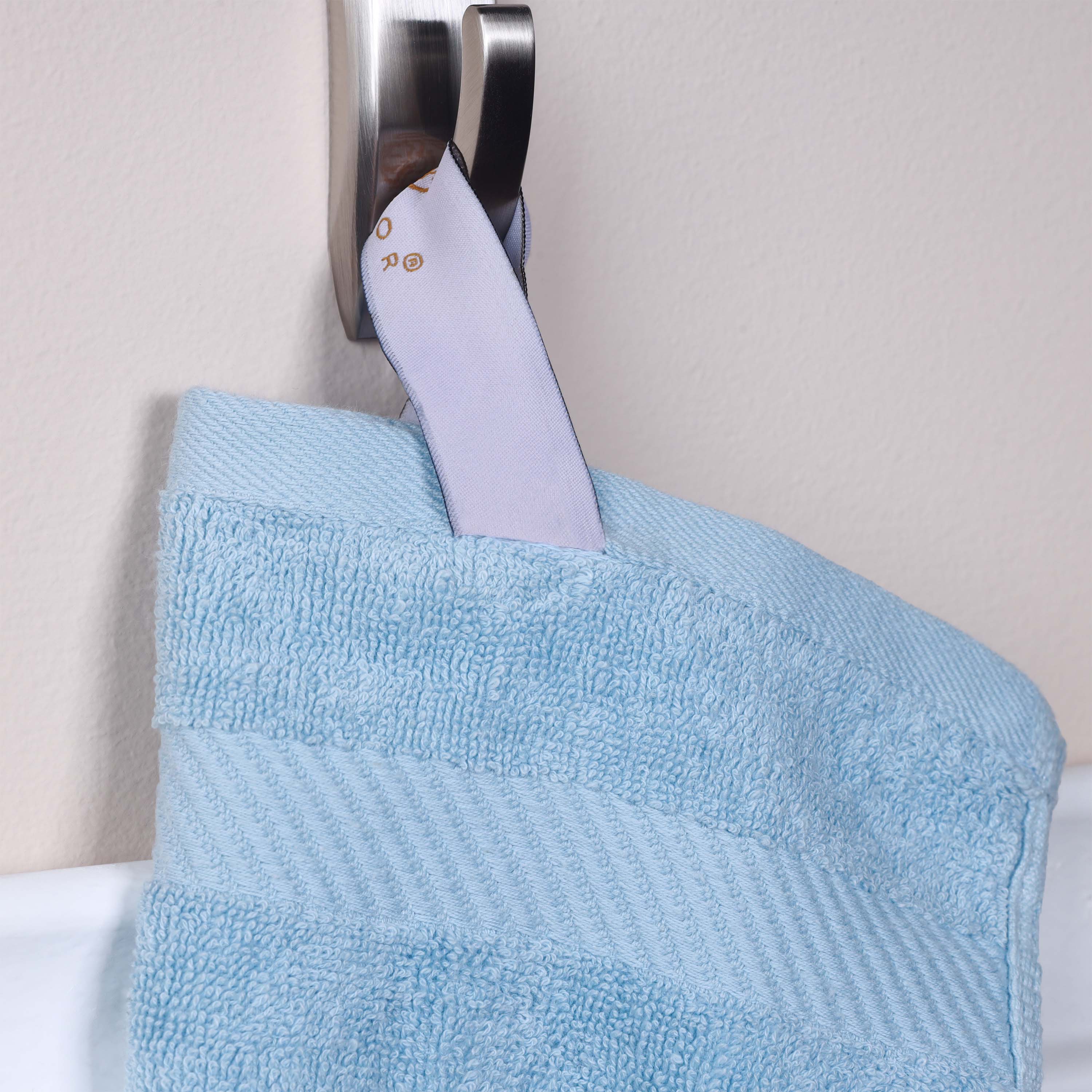 Kendell Egyptian Cotton 6 Piece Hand Towel Set with Dobby Border - Omnigoodsstore