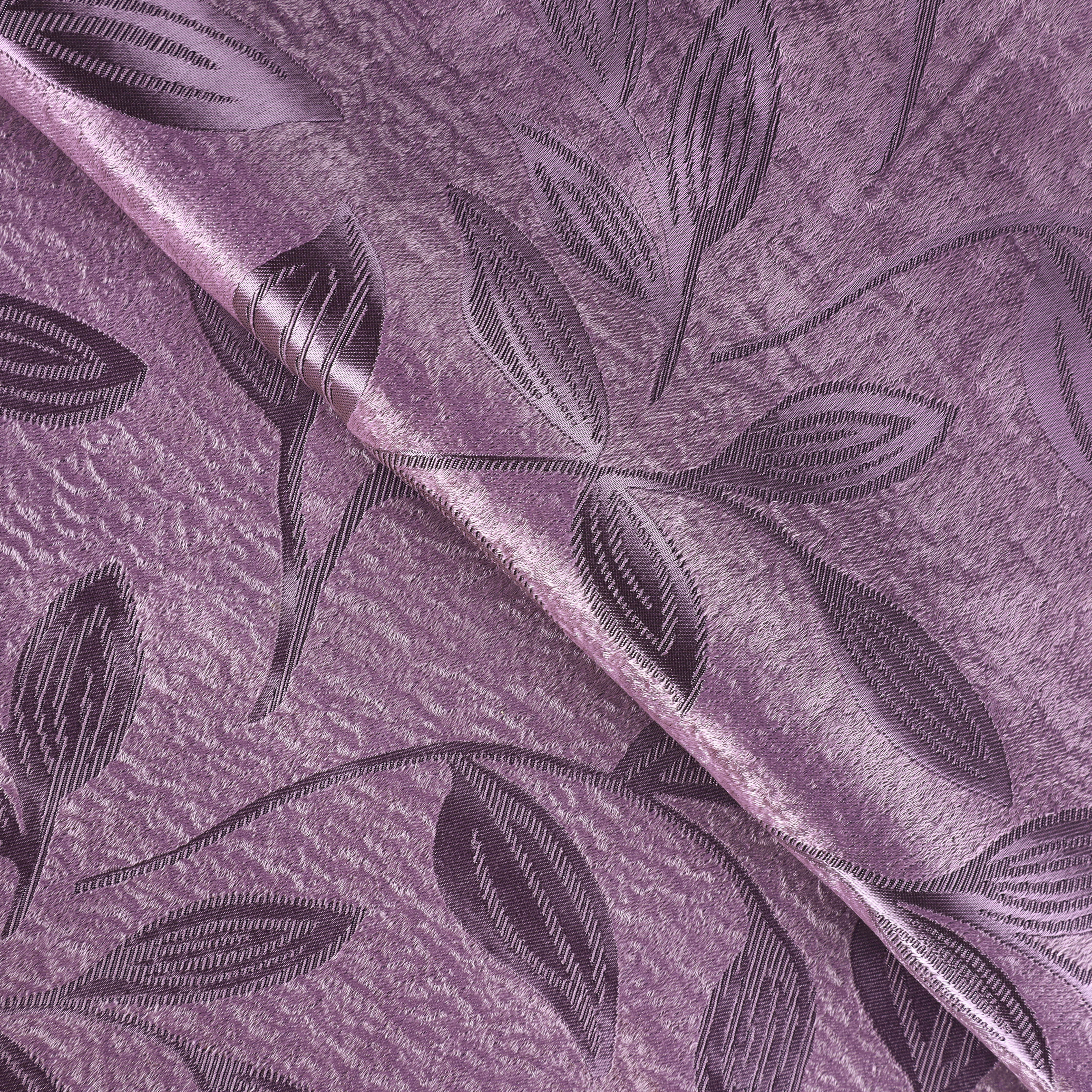 Leaves Machine Washable Room Darkening Blackout Curtains, Set of 2 - Omnigoodsstore