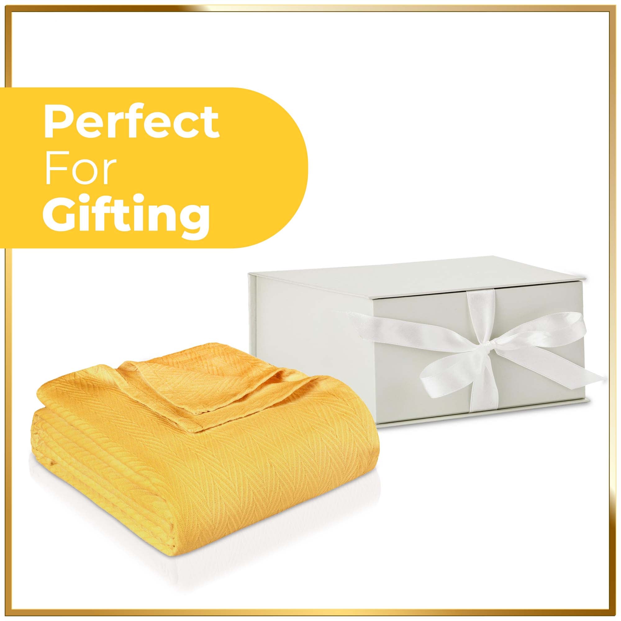 All-Season Chevron Cotton Bed Blanket & Sofa Throw - Omnigoodsstore