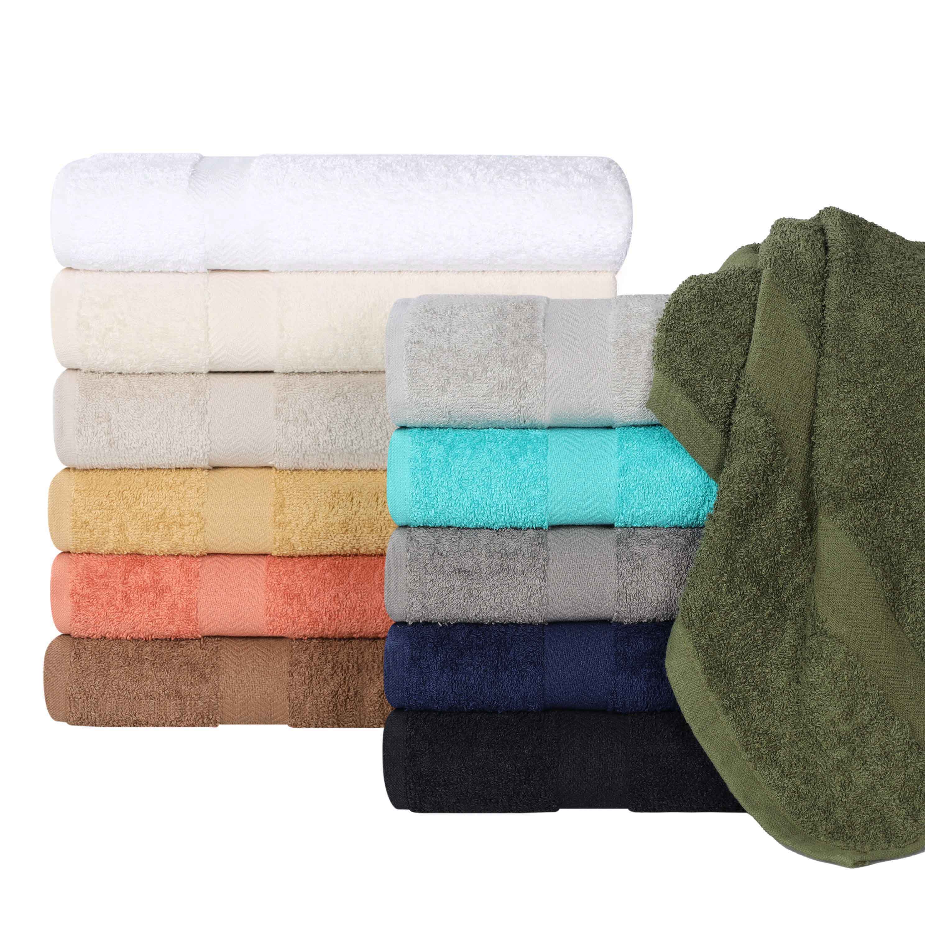 Franklin Cotton Eco Friendly 8 Piece Hand Towel Set - Omnigoodsstore