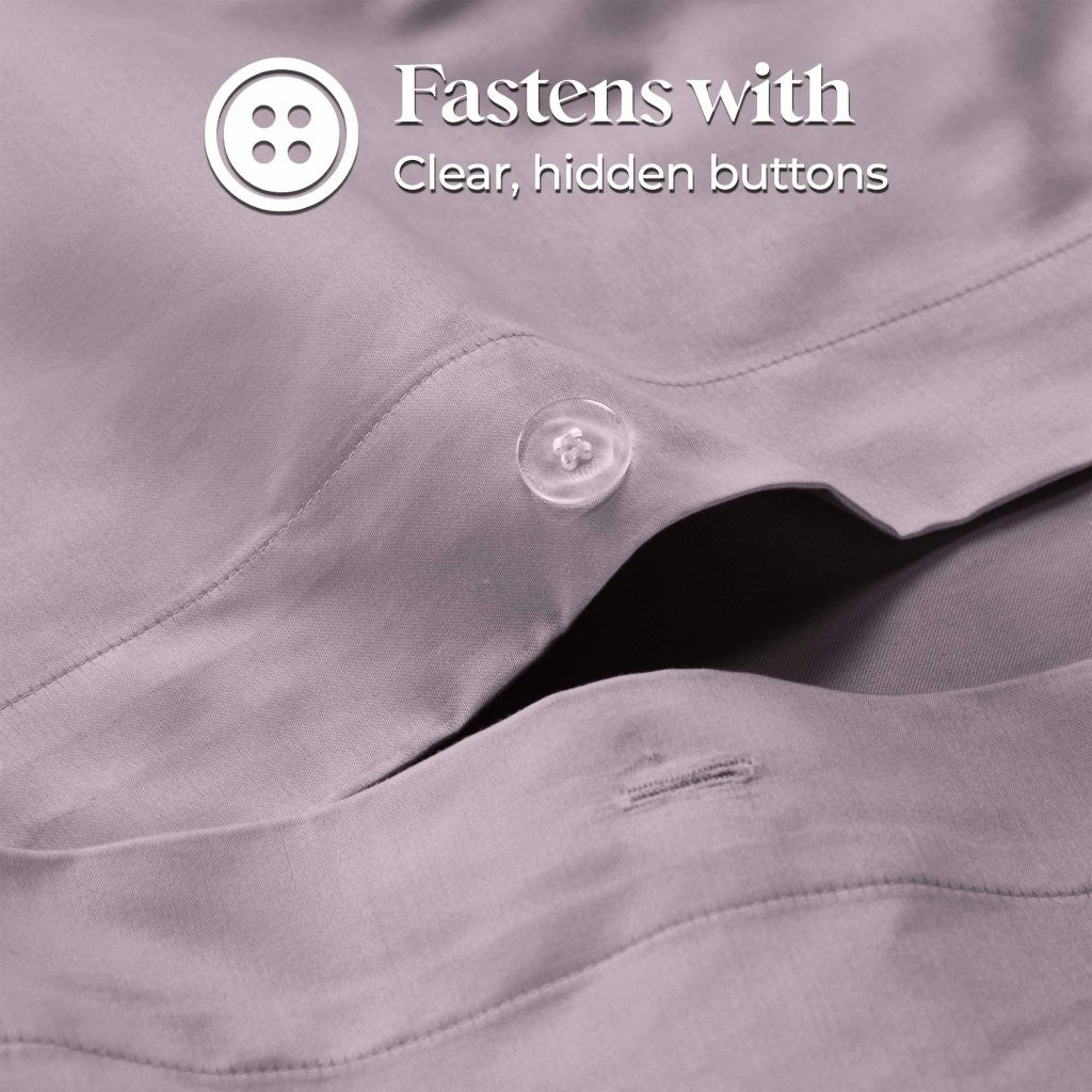 1200 Thread Count Egyptian Solid Cotton Duvet Cover Set - Omnigoodsstore