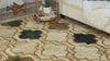 Viking Contemporary Geometric Trellis Area Rug - Cream