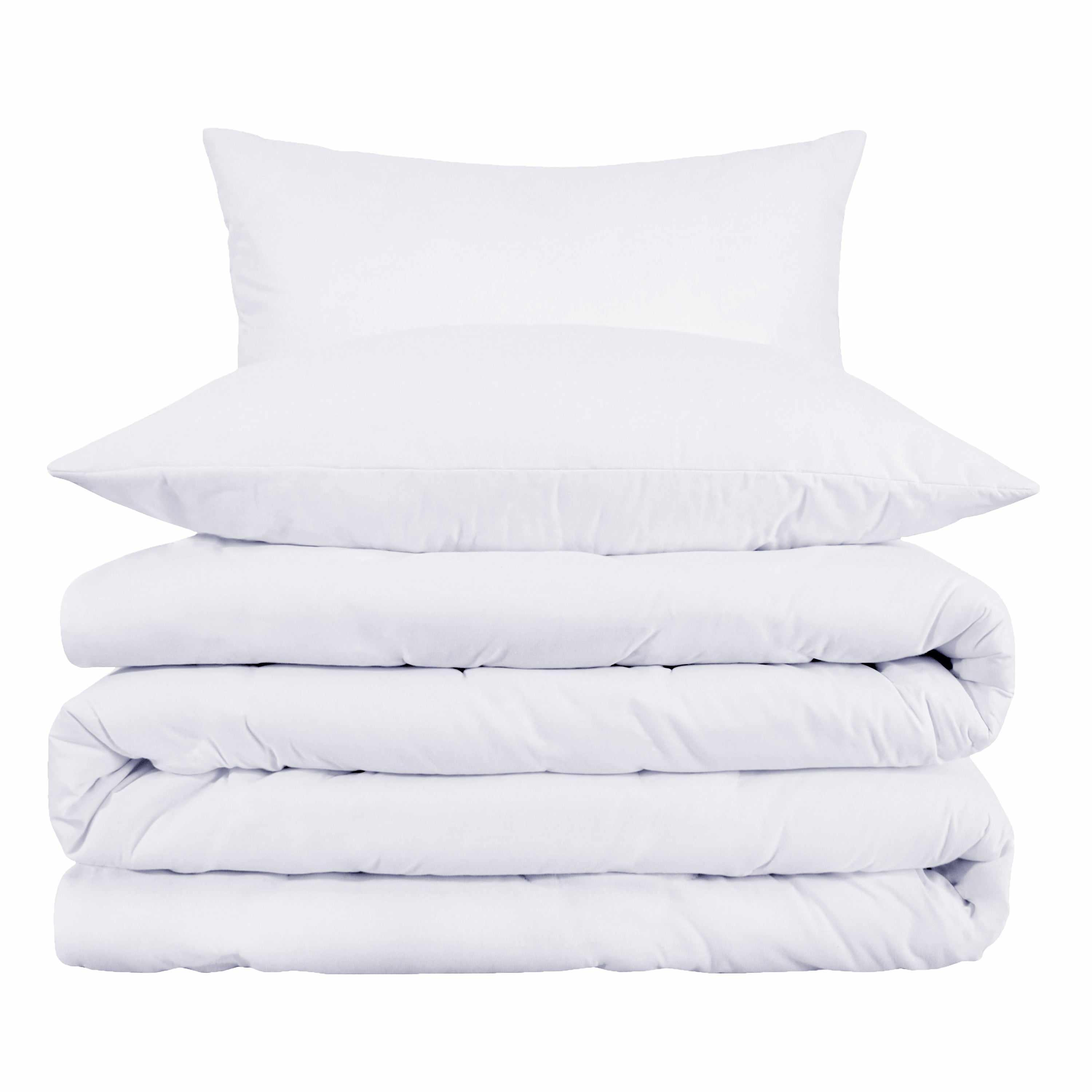 1000 Thread Count Egyptian Cotton Solid Duvet Cover Set - Omnigoodsstore