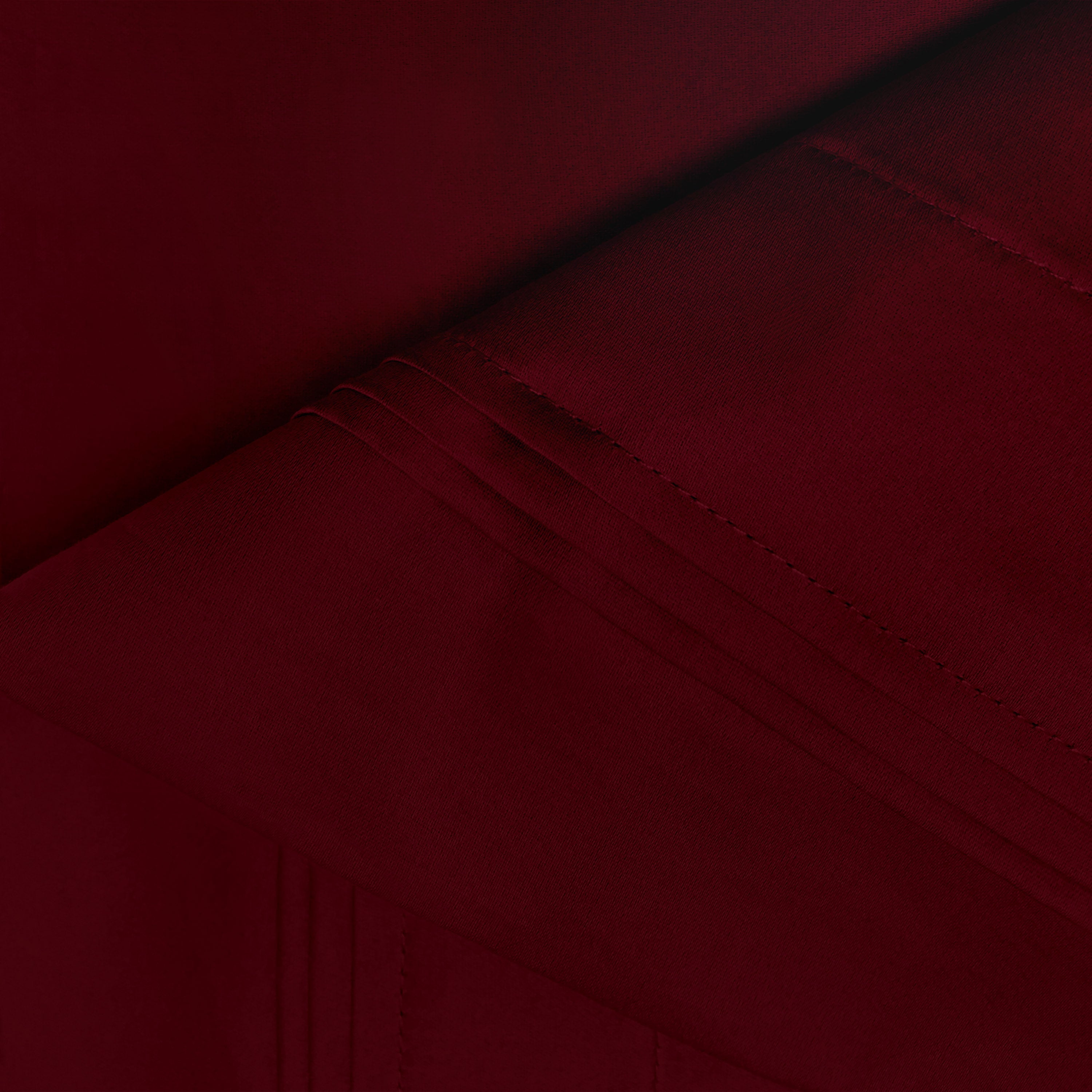 1000 Thread Count Egyptian Cotton Solid Pillowcase Set - Omnigoodsstore