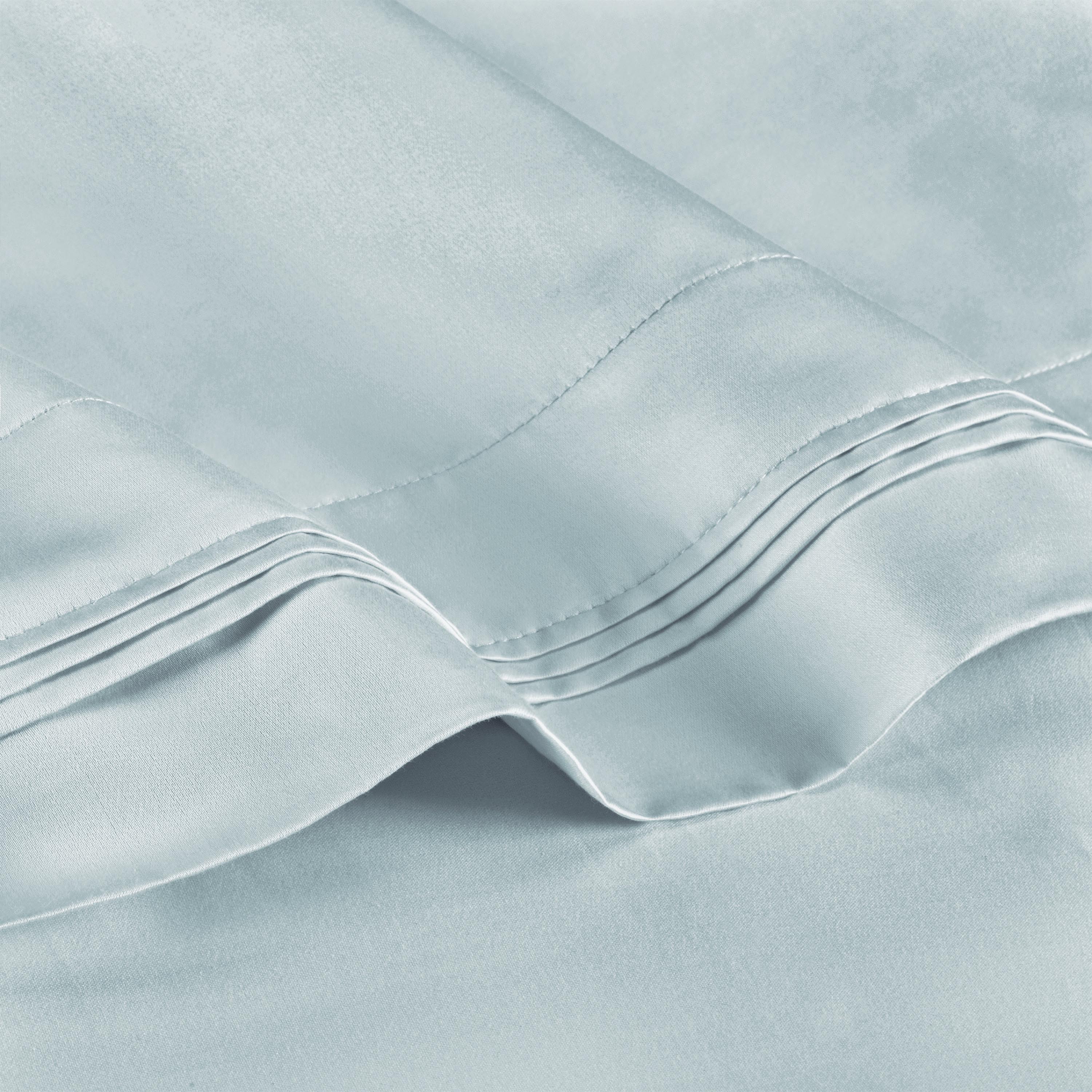 1000 Thread Count Egyptian Cotton Solid Pillowcase Set - Omnigoodsstore