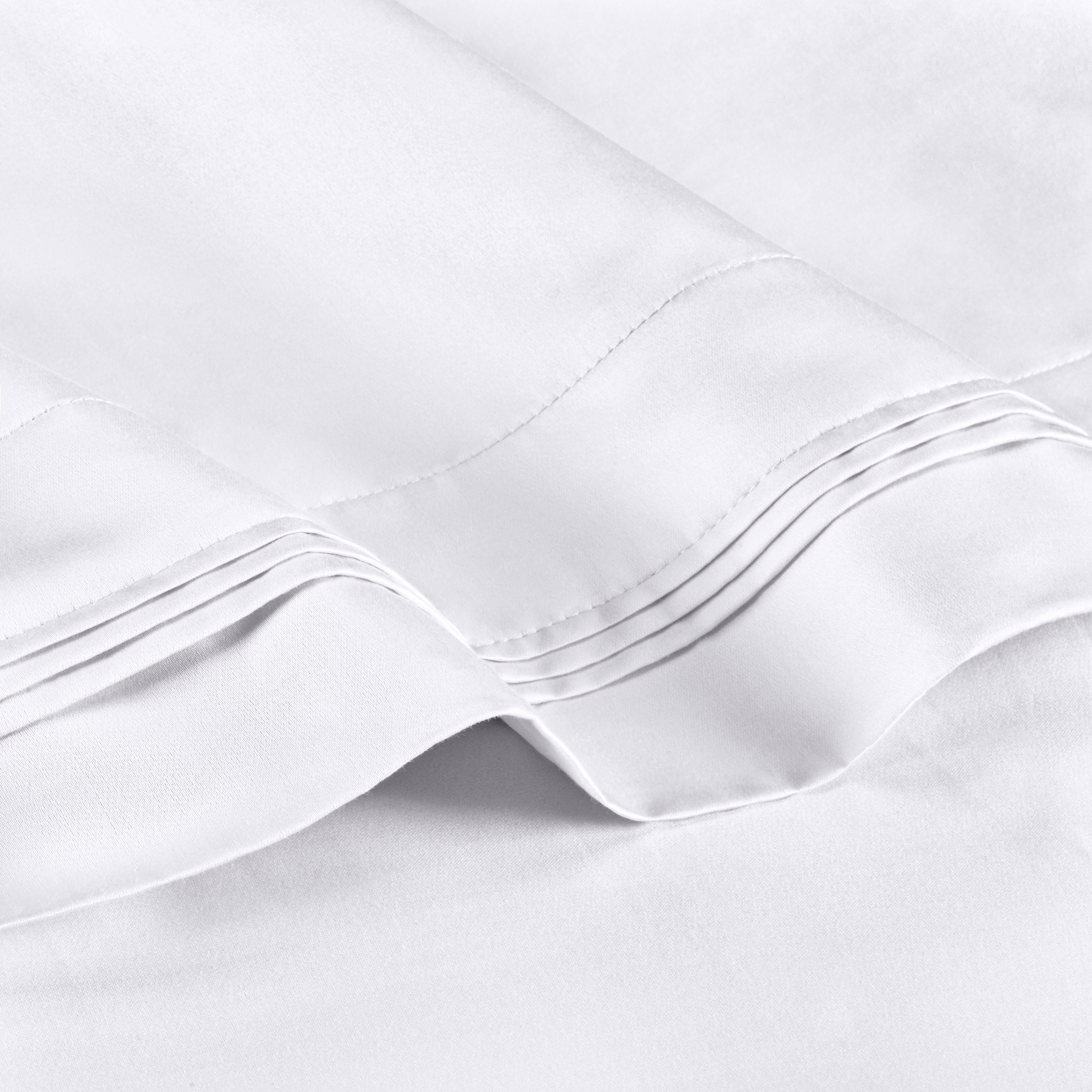 1000 Thread Count Egyptian Cotton Solid Pillowcase Set - Omnigoodsstore