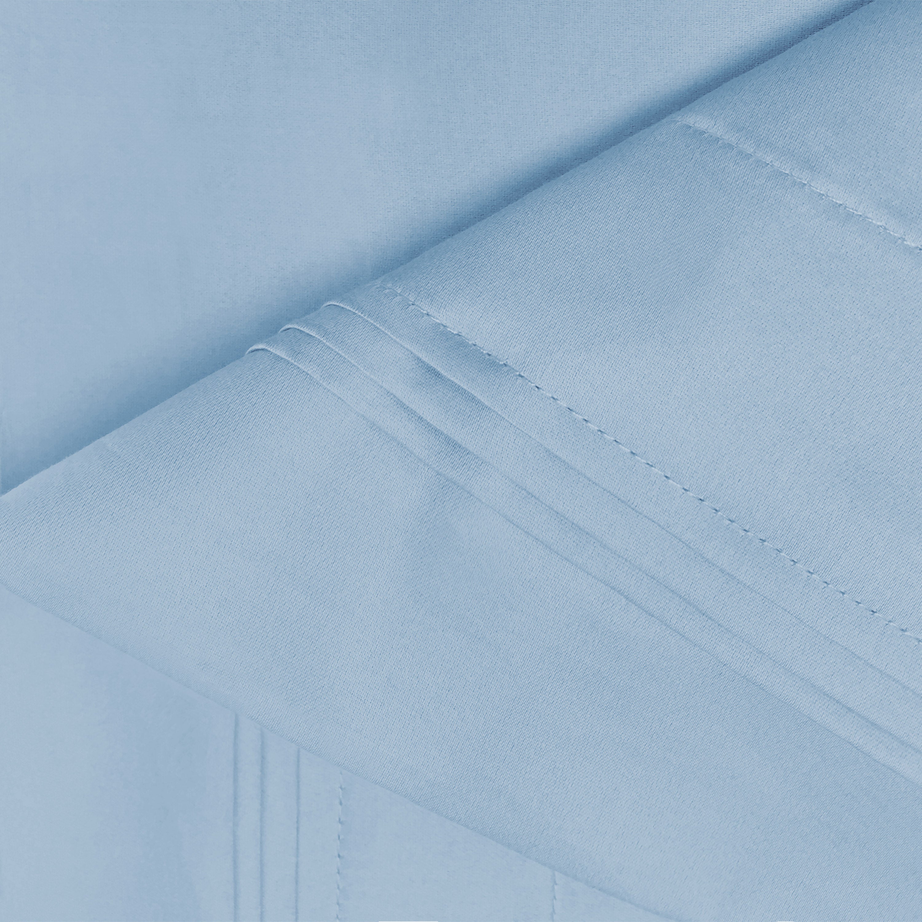 1000 Thread Count Egyptian Cotton Solid Pillowcase Set - Omnigoodsstore