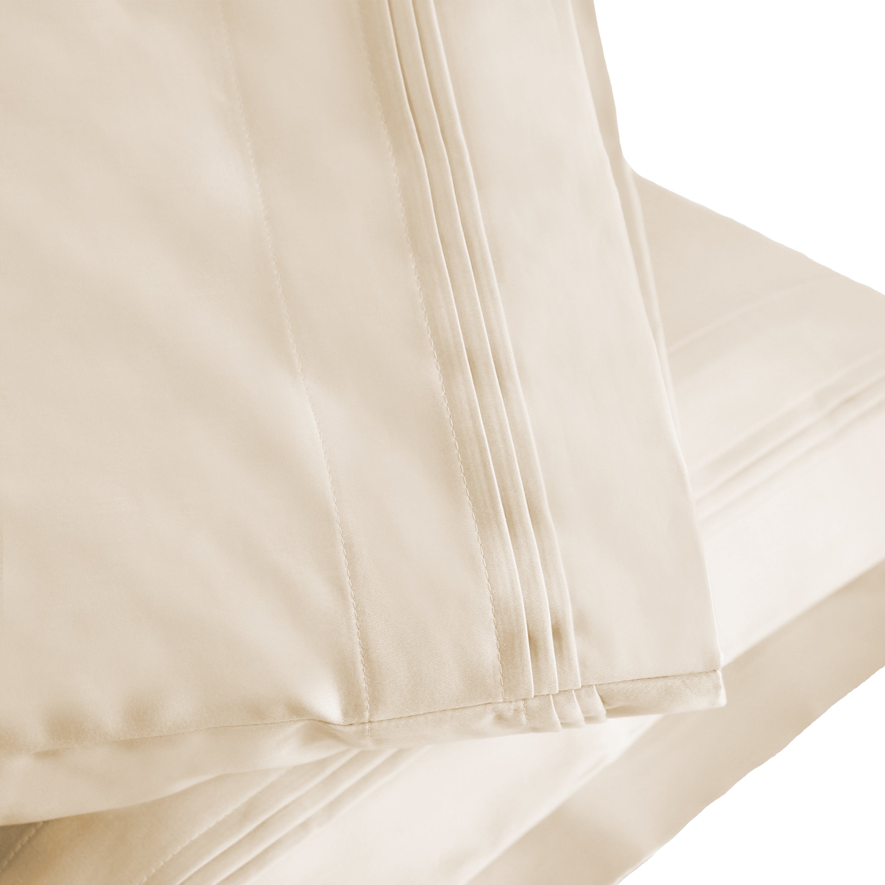 1000 Thread Count Egyptian Cotton Solid Pillowcase Set - Omnigoodsstore