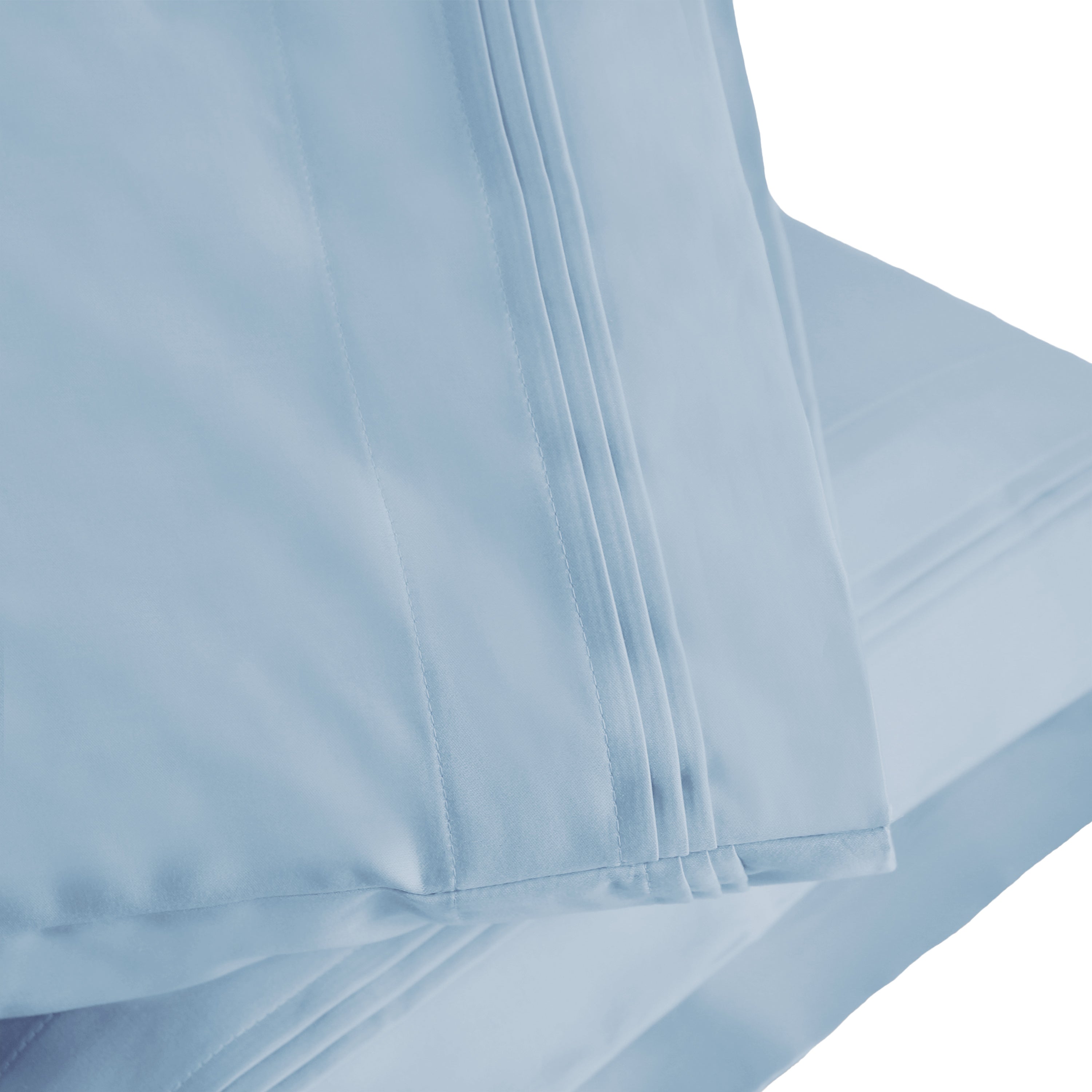 1000 Thread Count Egyptian Cotton Solid Pillowcase Set - Omnigoodsstore