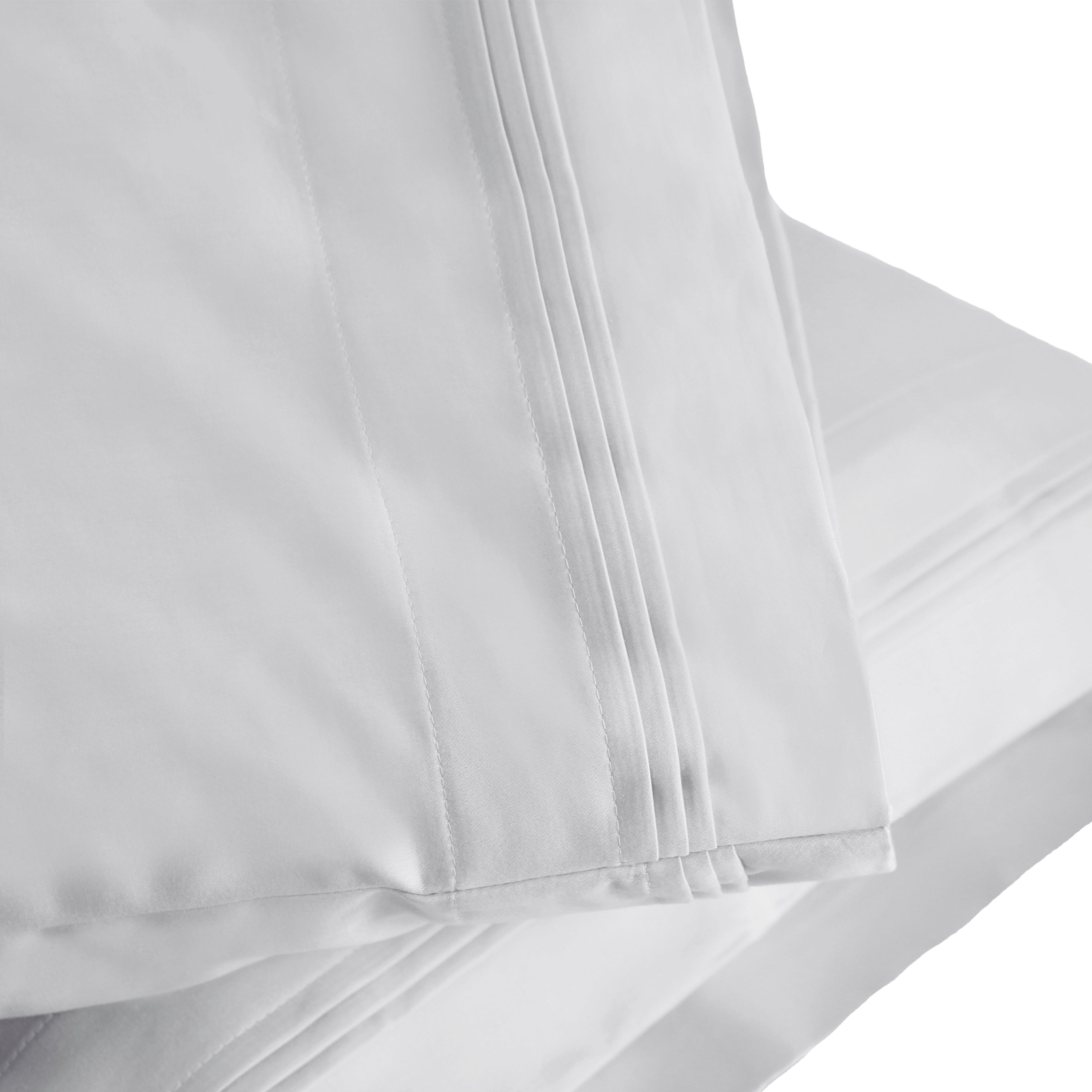 1000 Thread Count Egyptian Cotton Solid Pillowcase Set - Omnigoodsstore