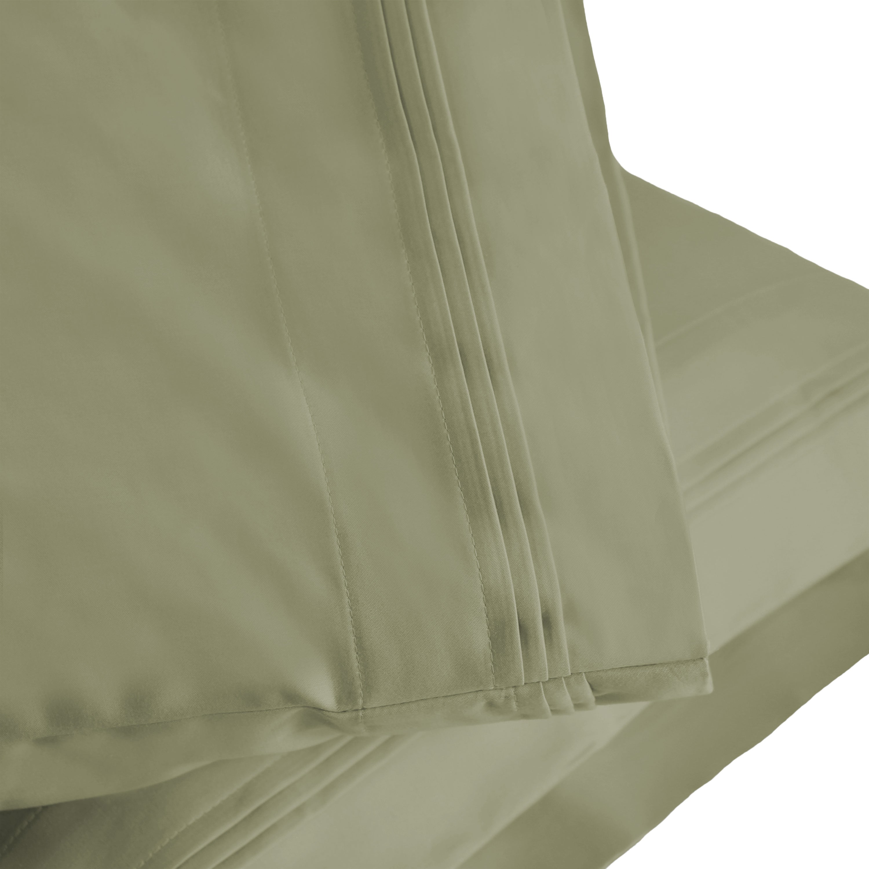 1000 Thread Count Egyptian Cotton Solid Pillowcase Set - Omnigoodsstore