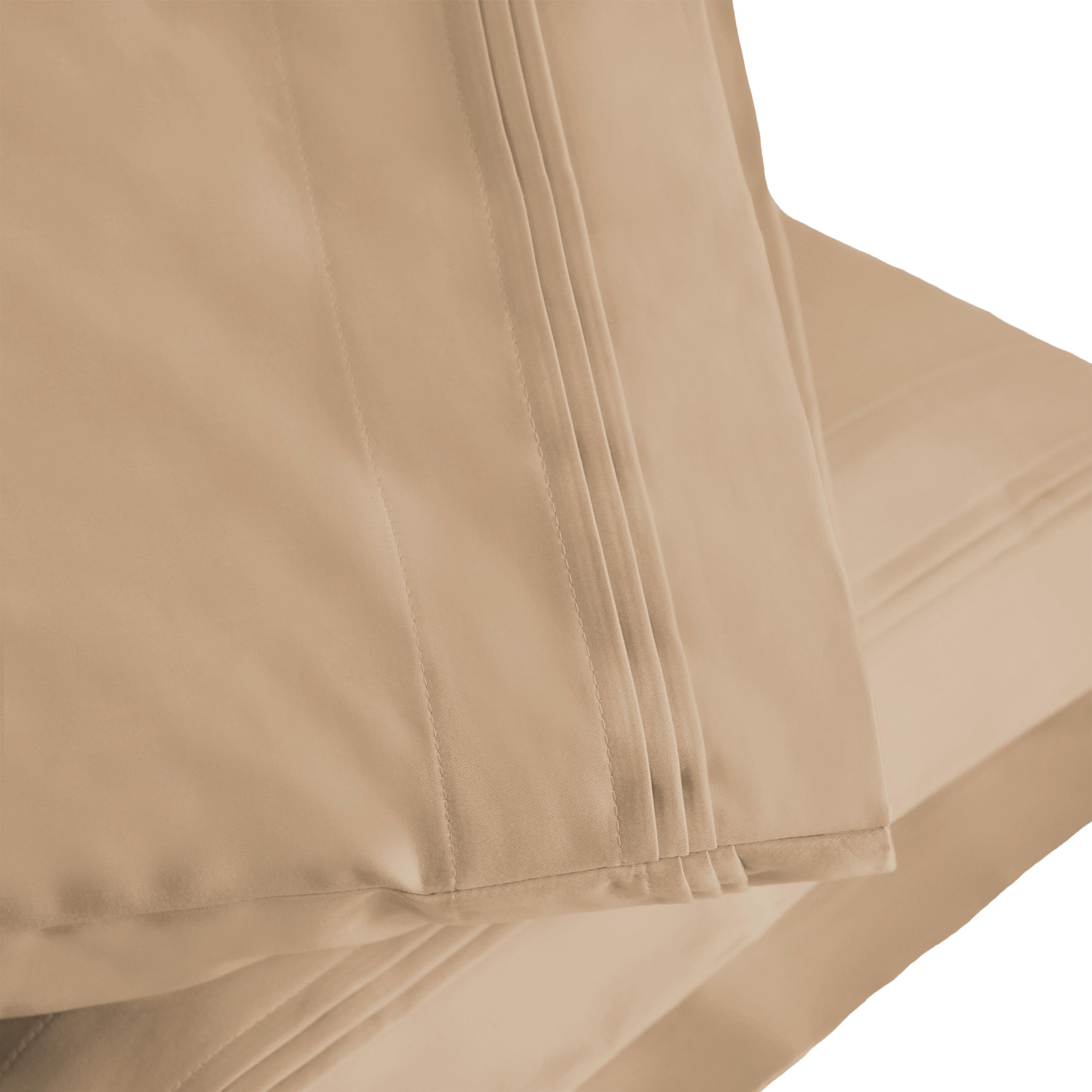 1000 Thread Count Egyptian Cotton Solid Pillowcase Set - Omnigoodsstore