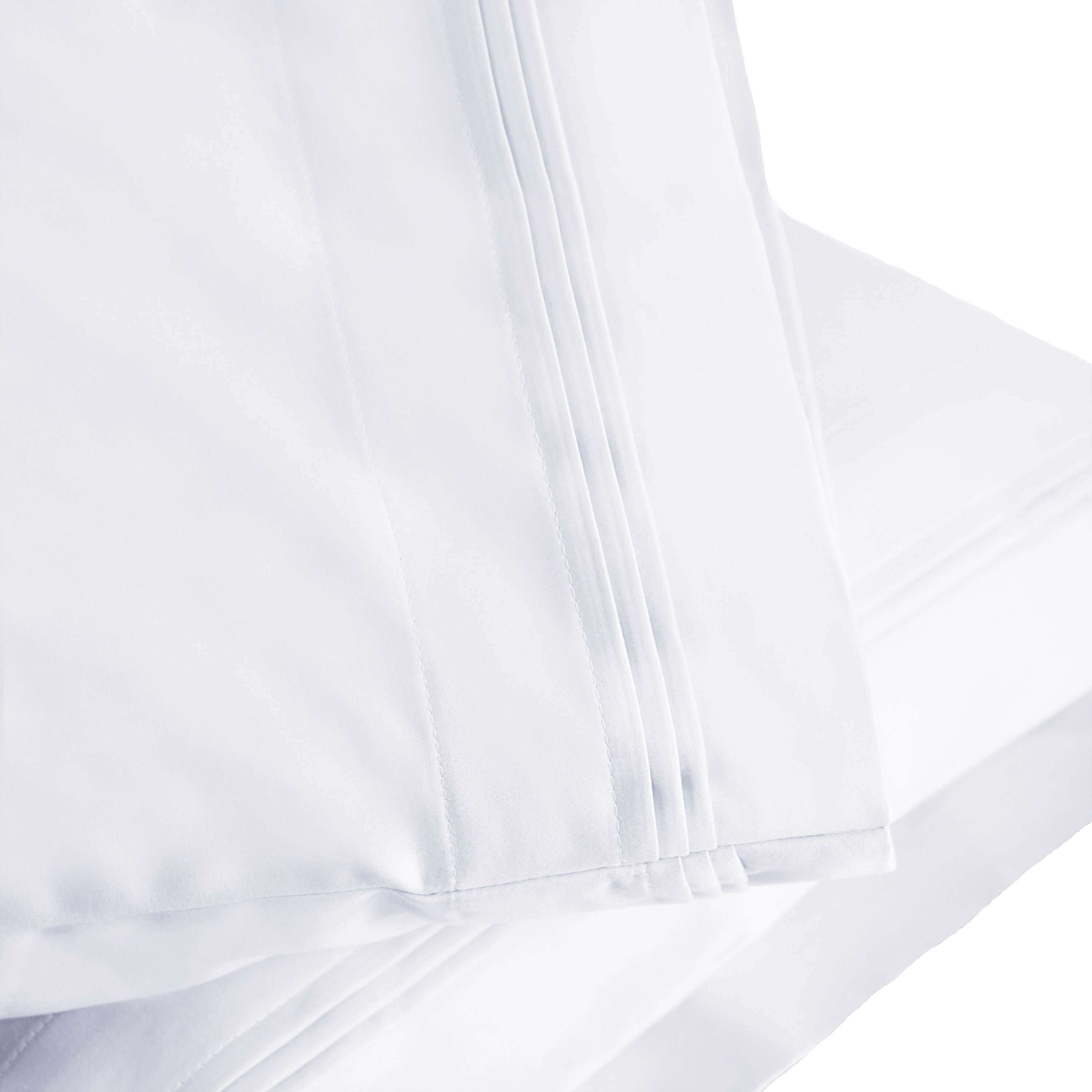 1000 Thread Count Egyptian Cotton Solid Pillowcase Set - Omnigoodsstore