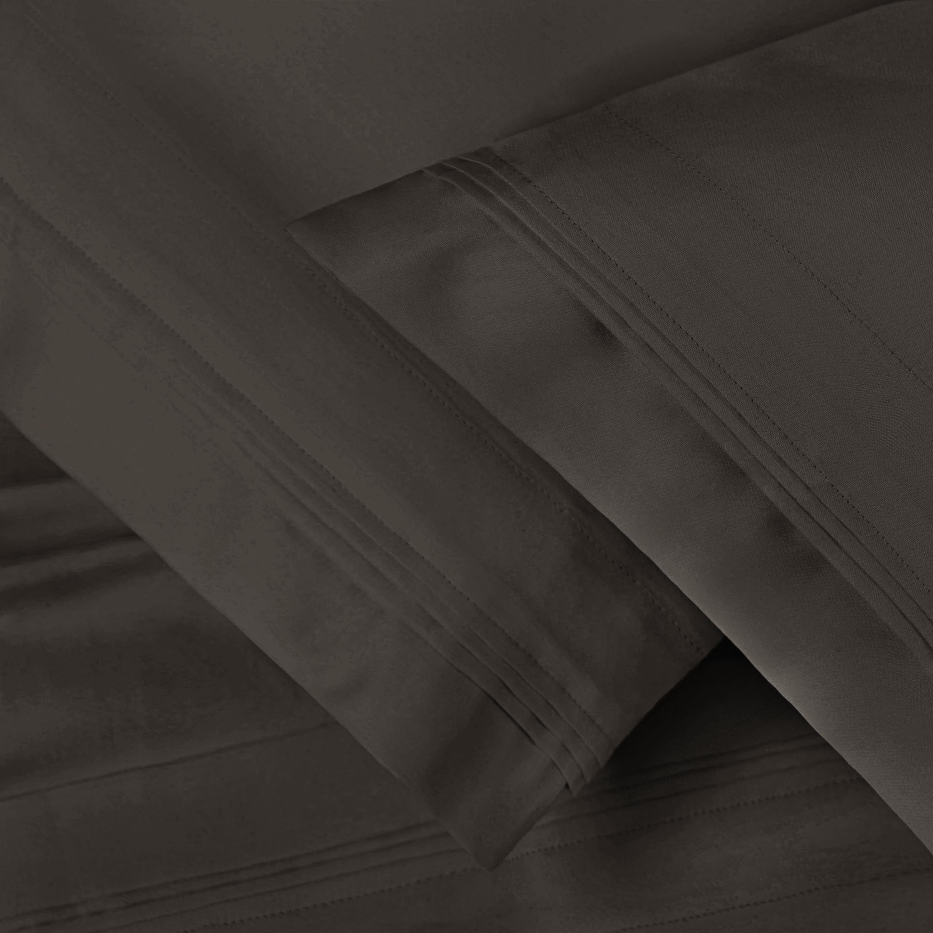 1000 Thread Count Egyptian Cotton Solid Pillowcase Set - Omnigoodsstore